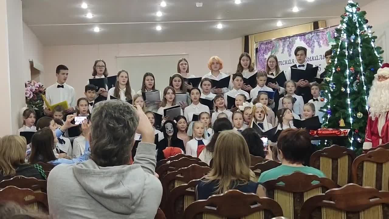 хоровой новогодний концерт 2023