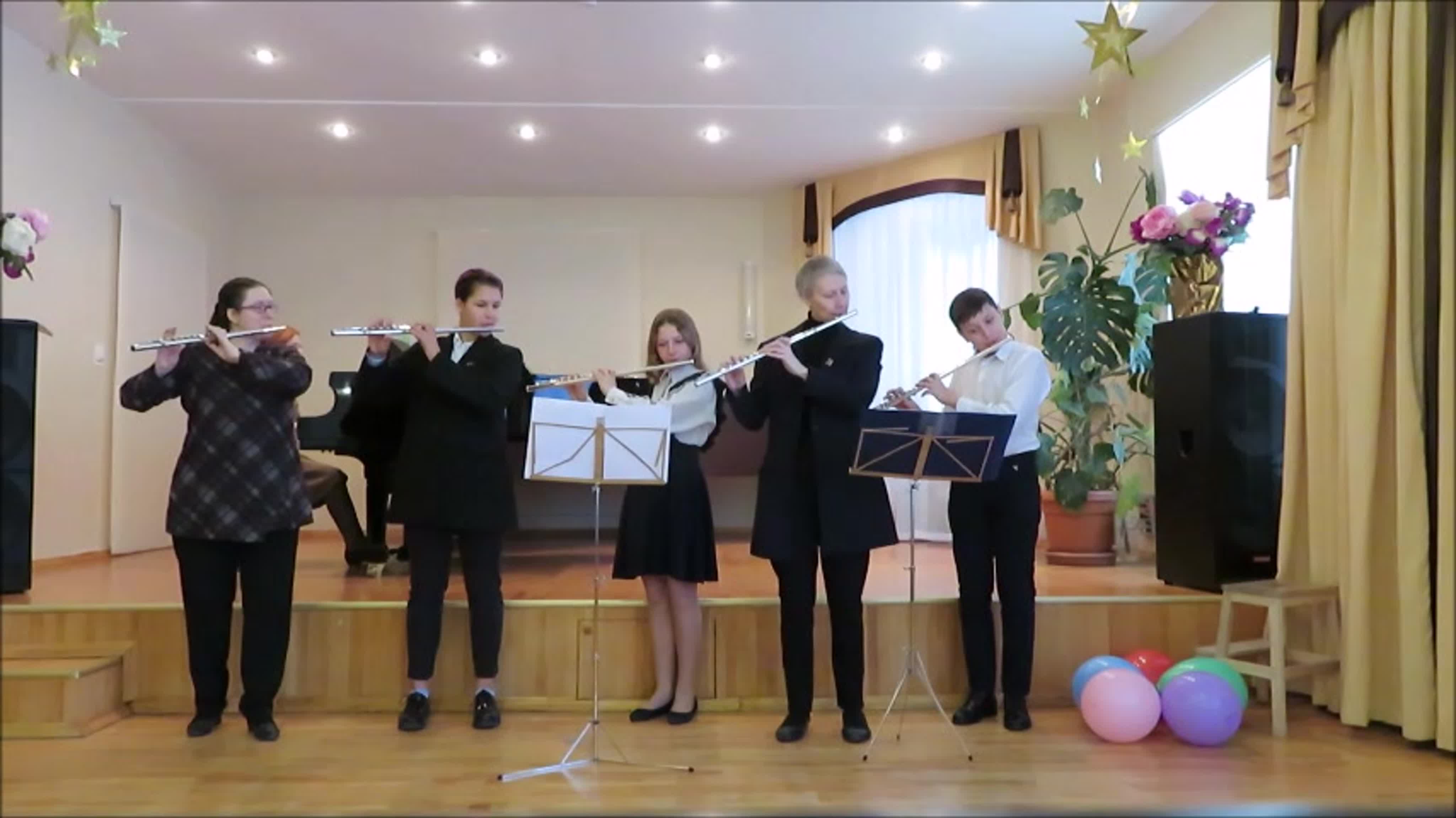 концерт ансамблей. Оркестровый отдел