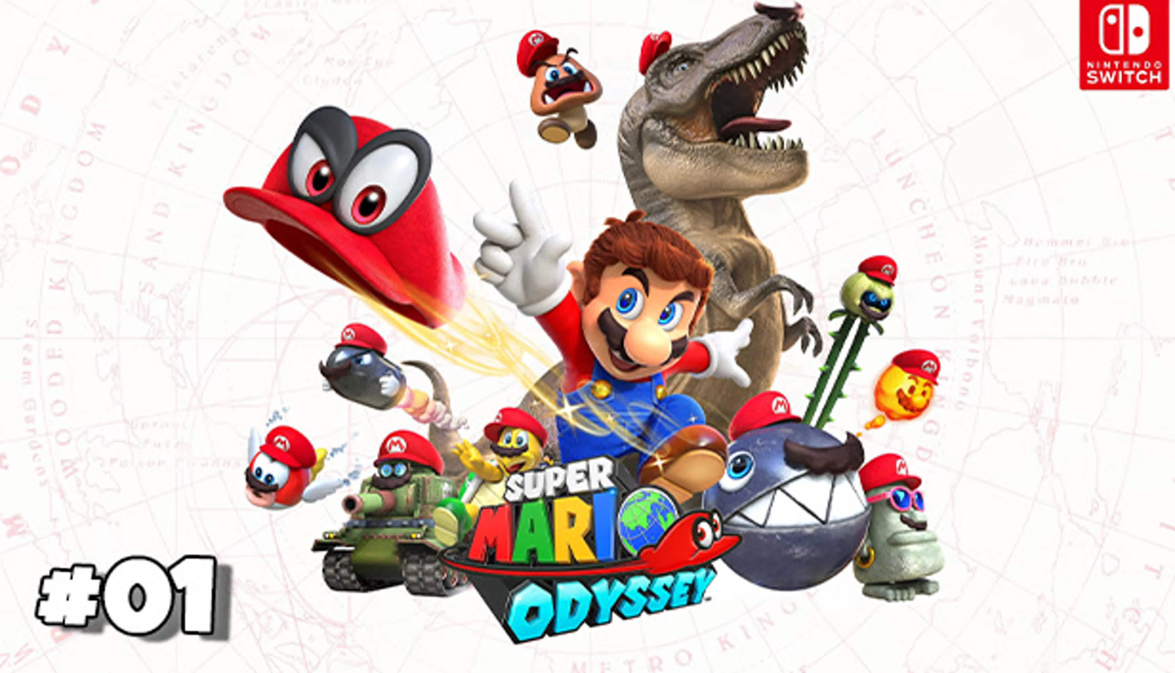 👣 Super Mario Odyssey (Nintendo Switch) | [В ПРОЦЕССЕ]