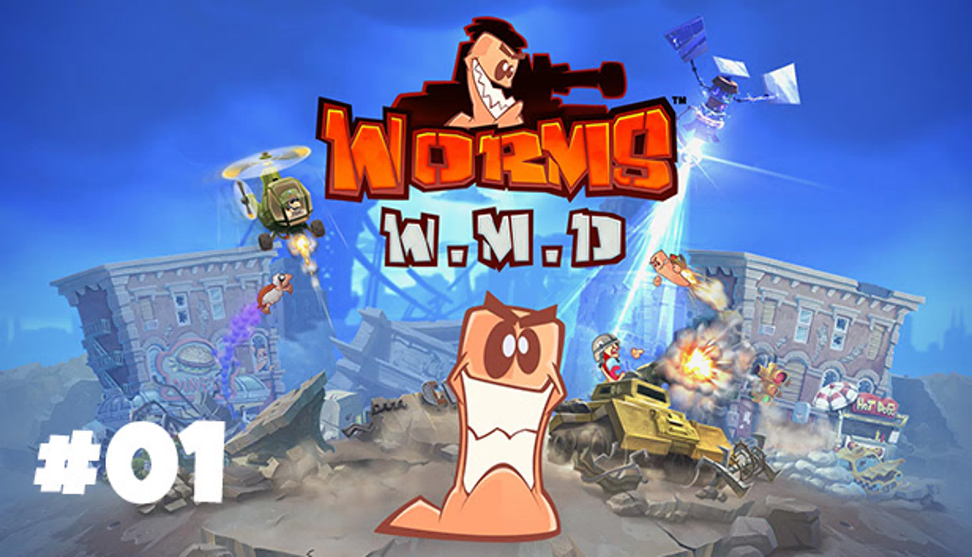 👣 Worms W.M.D. (PC) | [ПРОЙДЕНО]