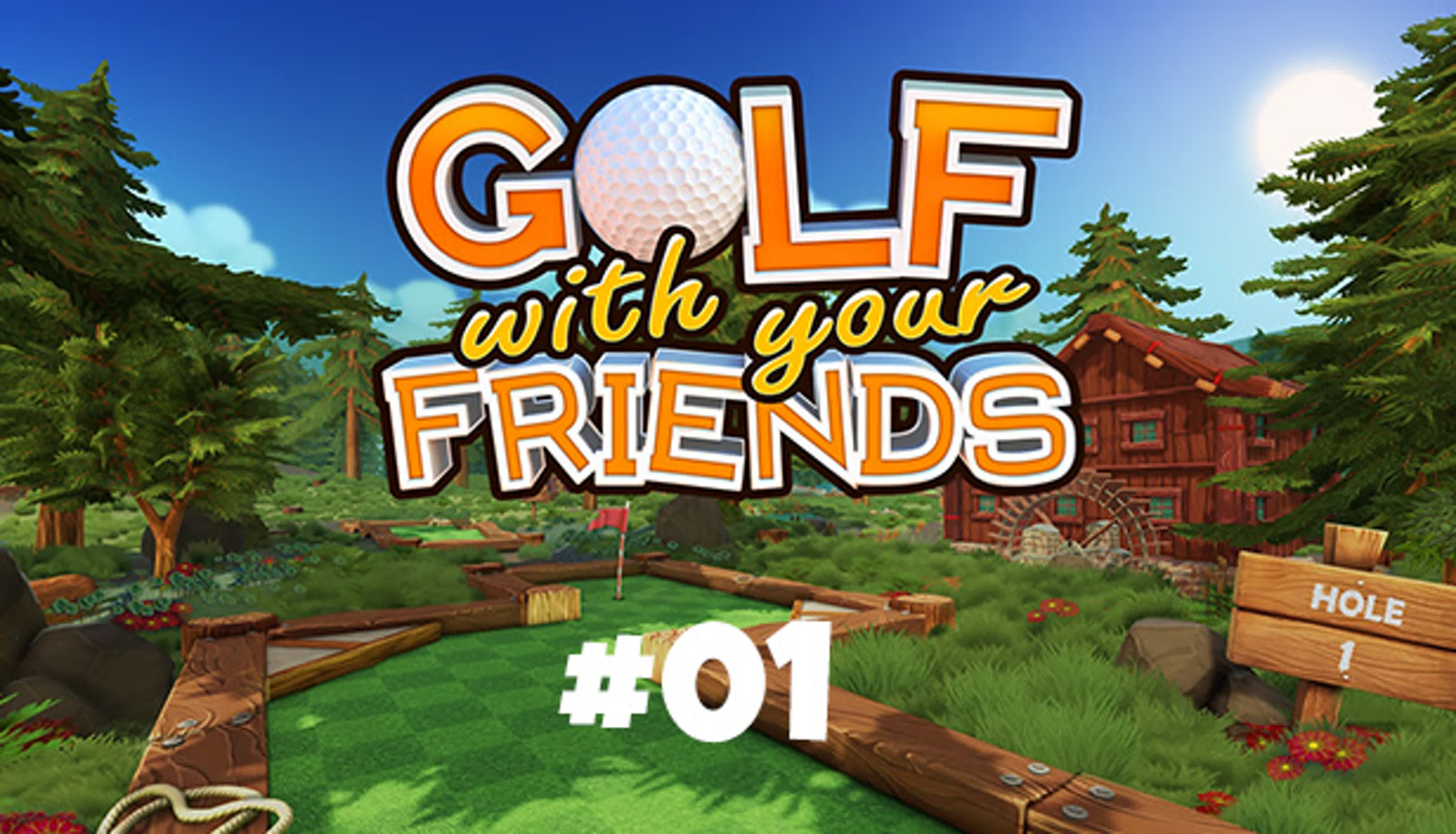 👣 Golf with your Friends (PC, Steam) | [ПРОЙДЕНЫ ВСЕ КАРТЫ]