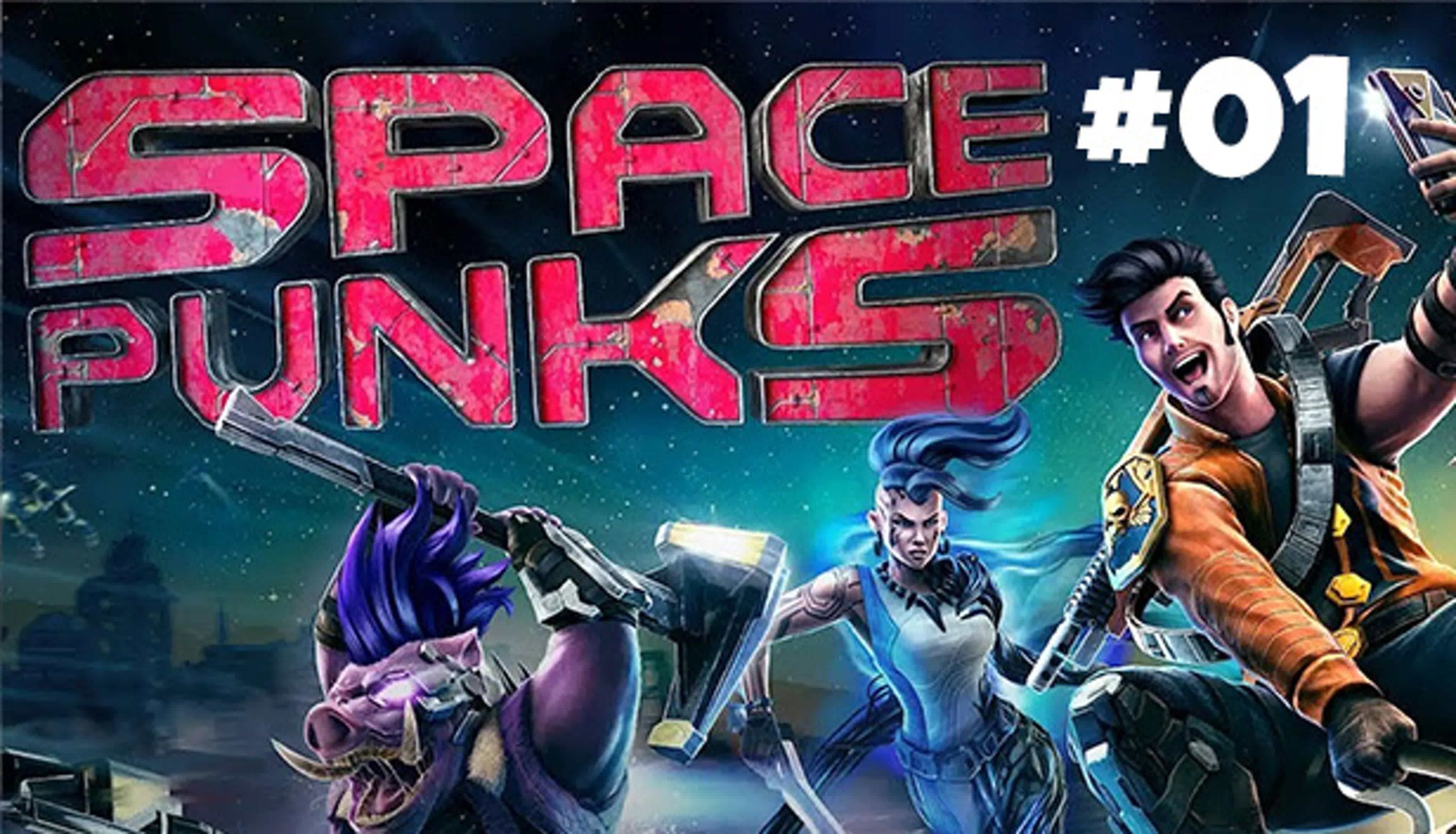 👣 Space Punks (PC, Epic Games) | [ПРОЙДЕН СЮЖЕТ ОБТ]