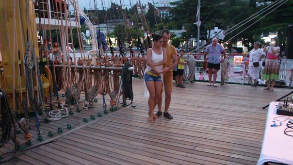 13.8.2017 Вечеринка на паруснике "Херсонес" в Ялте