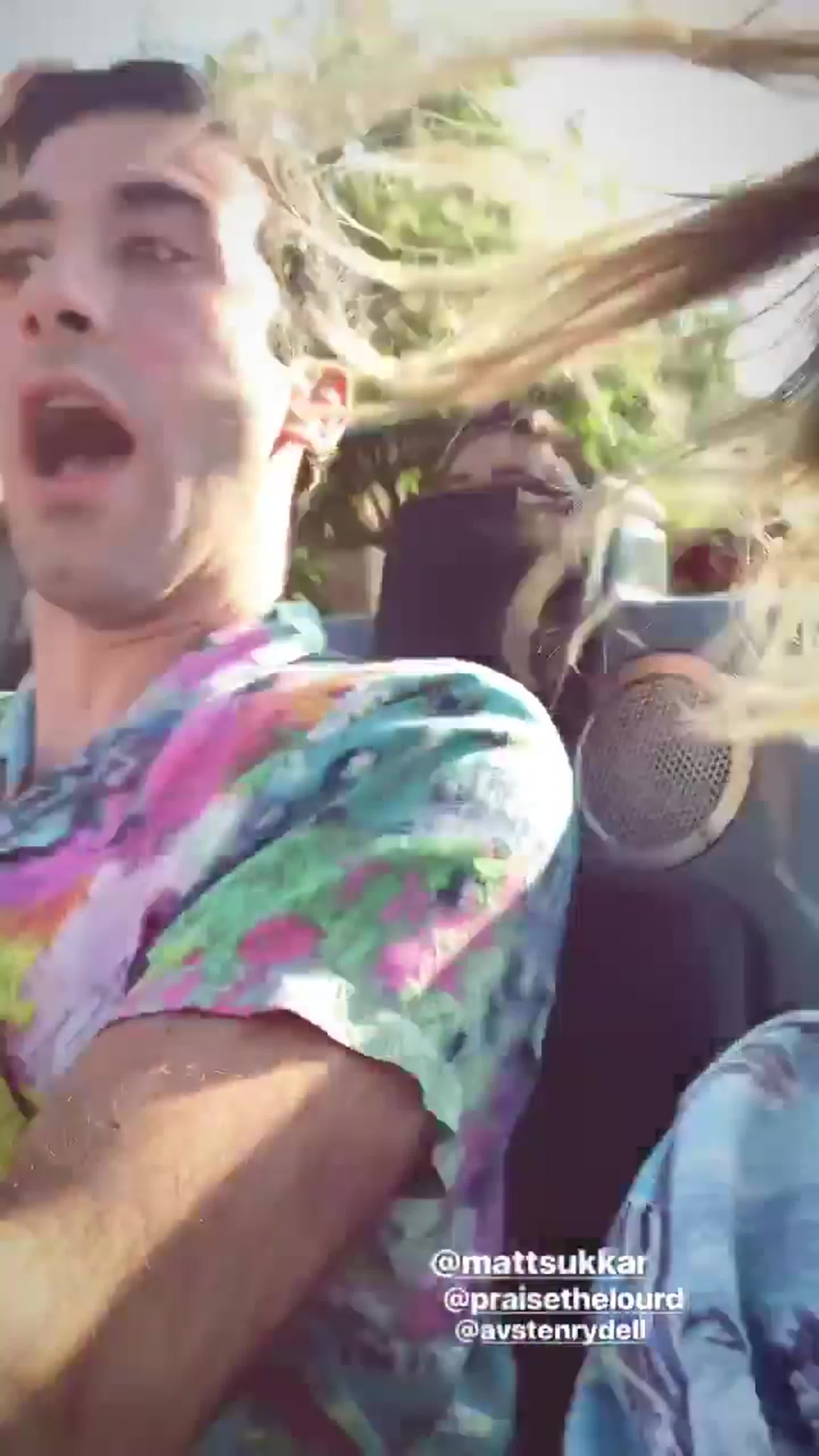 Frances with friends at Disneyland