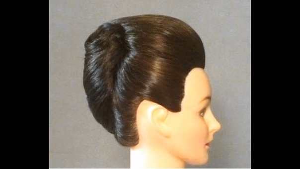 прическа ракушка