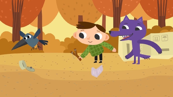 Все серии мультсериала "Петя Волк"