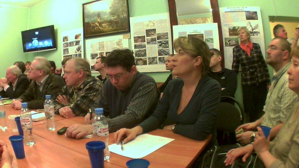 Круглый стол по Охтинскому мысу