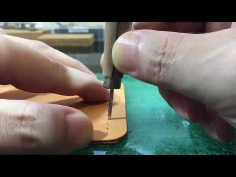 Hand Stitching Leather