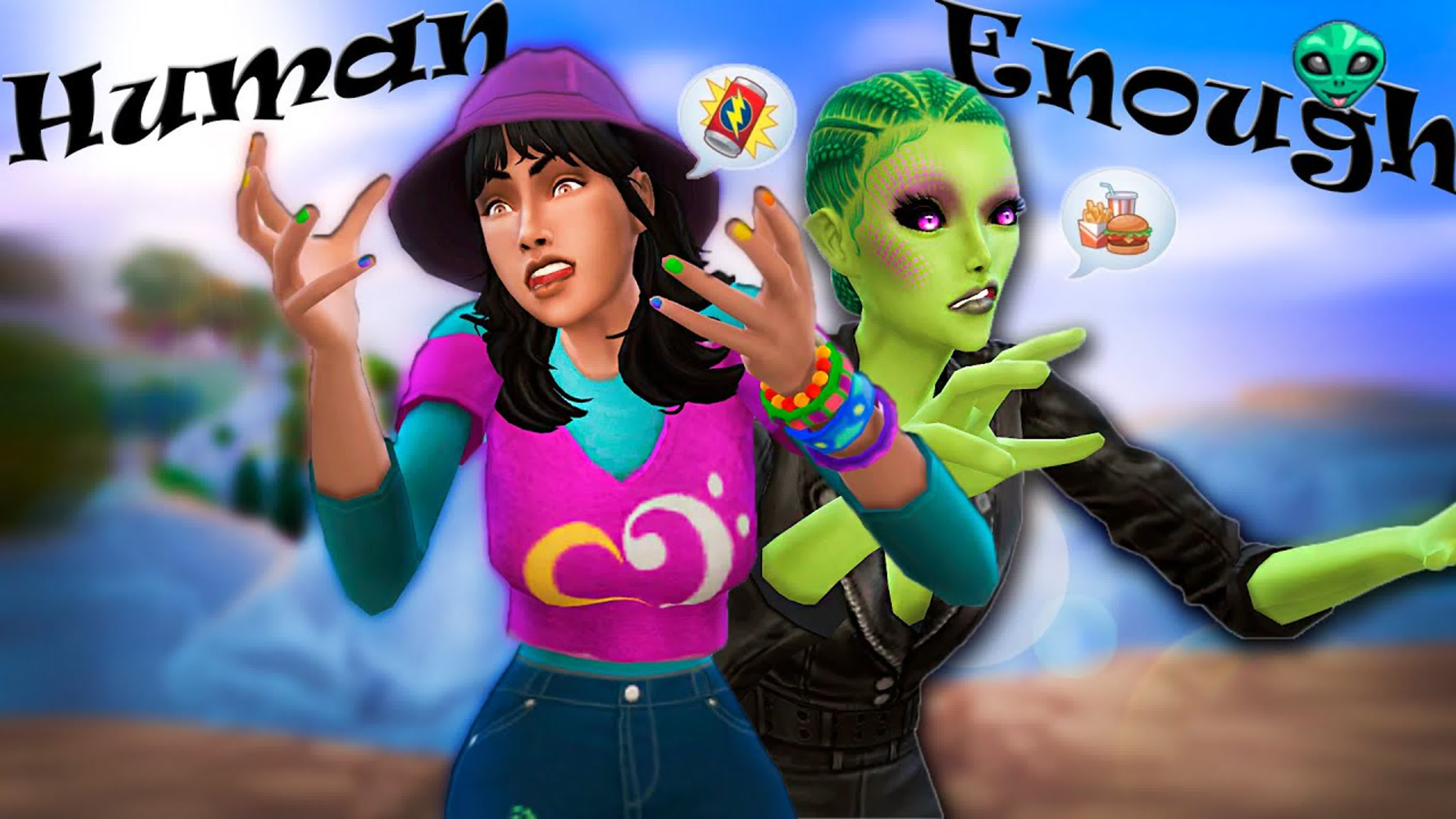 Human Enough или Достаточно человечный / The Sims 4