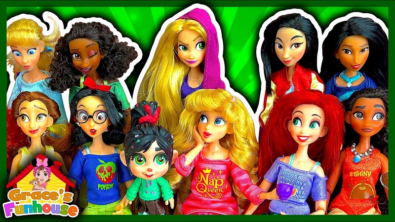 Disney Store. Обзоры и распаковки принцесс