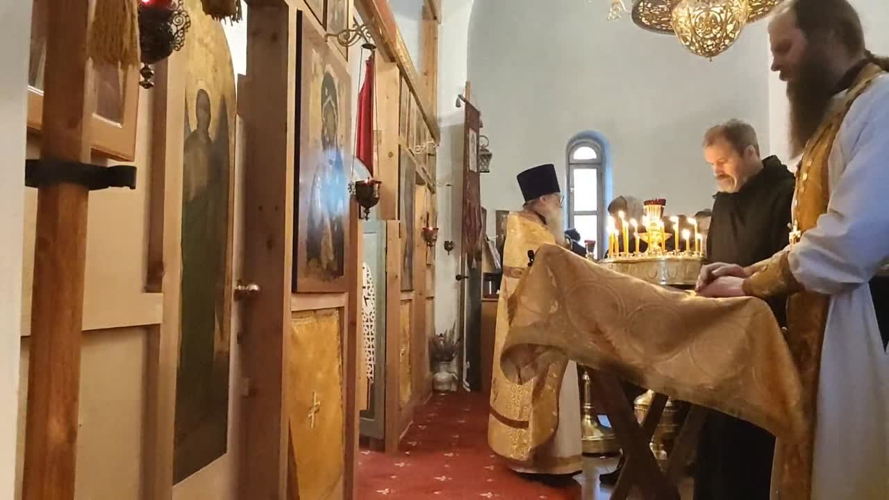 Неделя Святых отец.