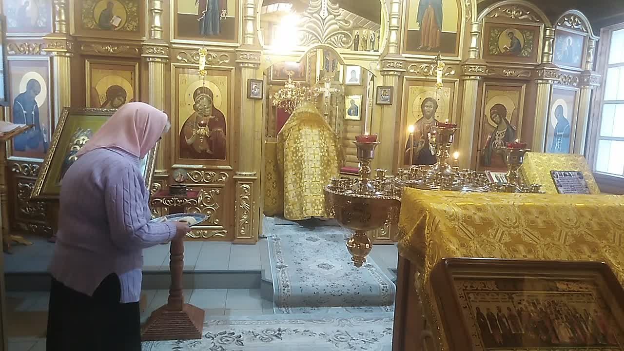 Видео о  Богослужениях