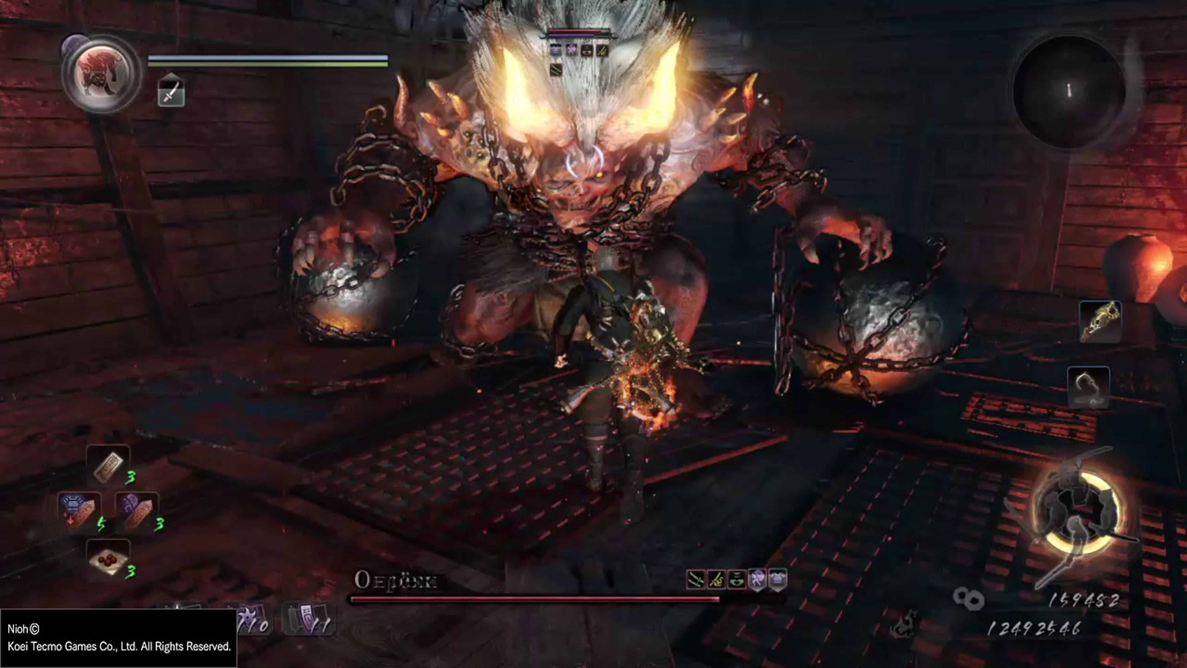 Nioh. Боссы. Путь Демона / Мудреца / Нио