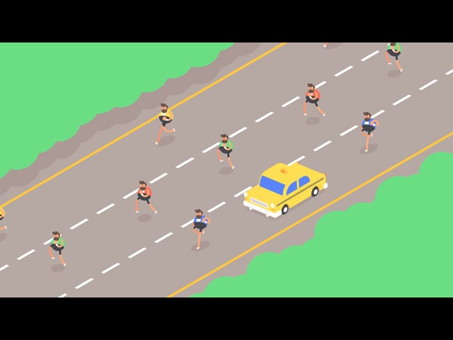 Забавный моушн