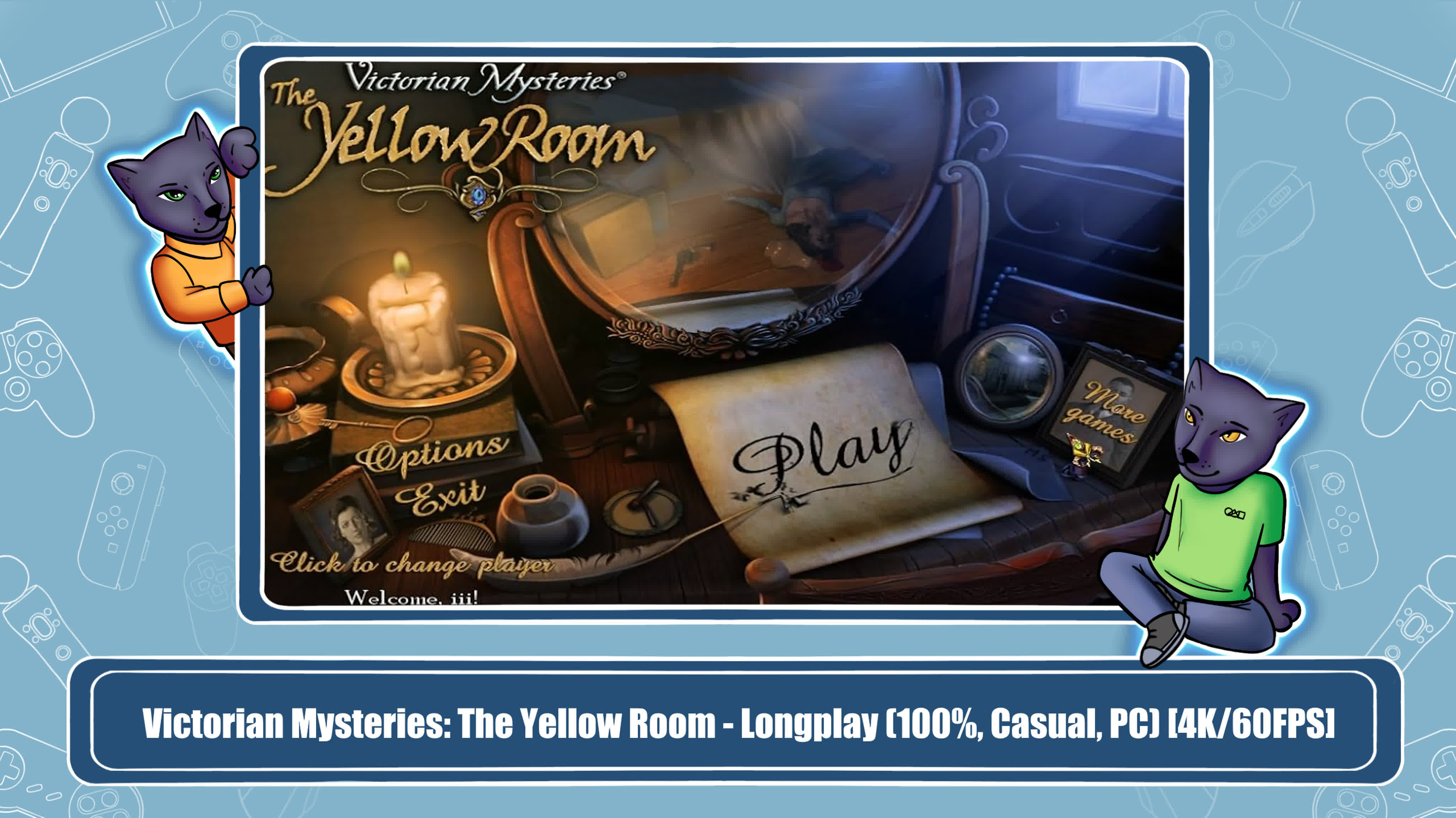 Victorian Mysteries: The Yellow Room (100%)