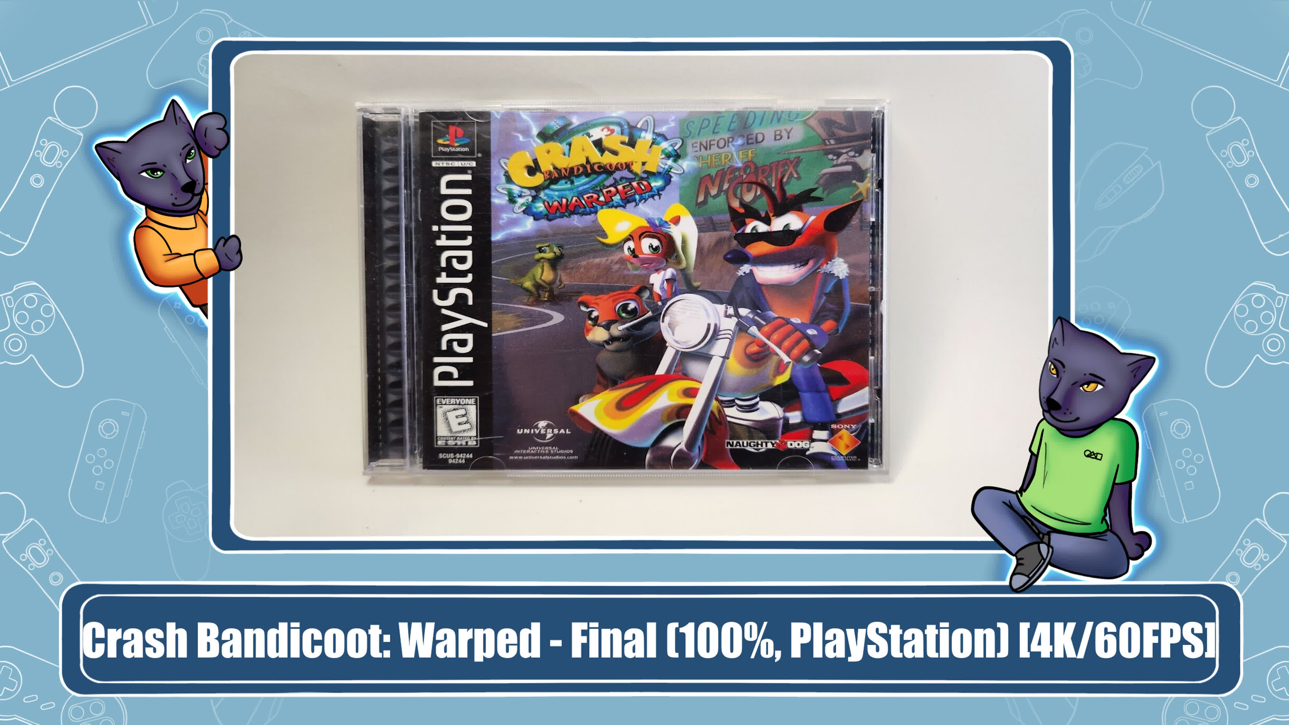Crash Bandicoot 3: Warped (100%)