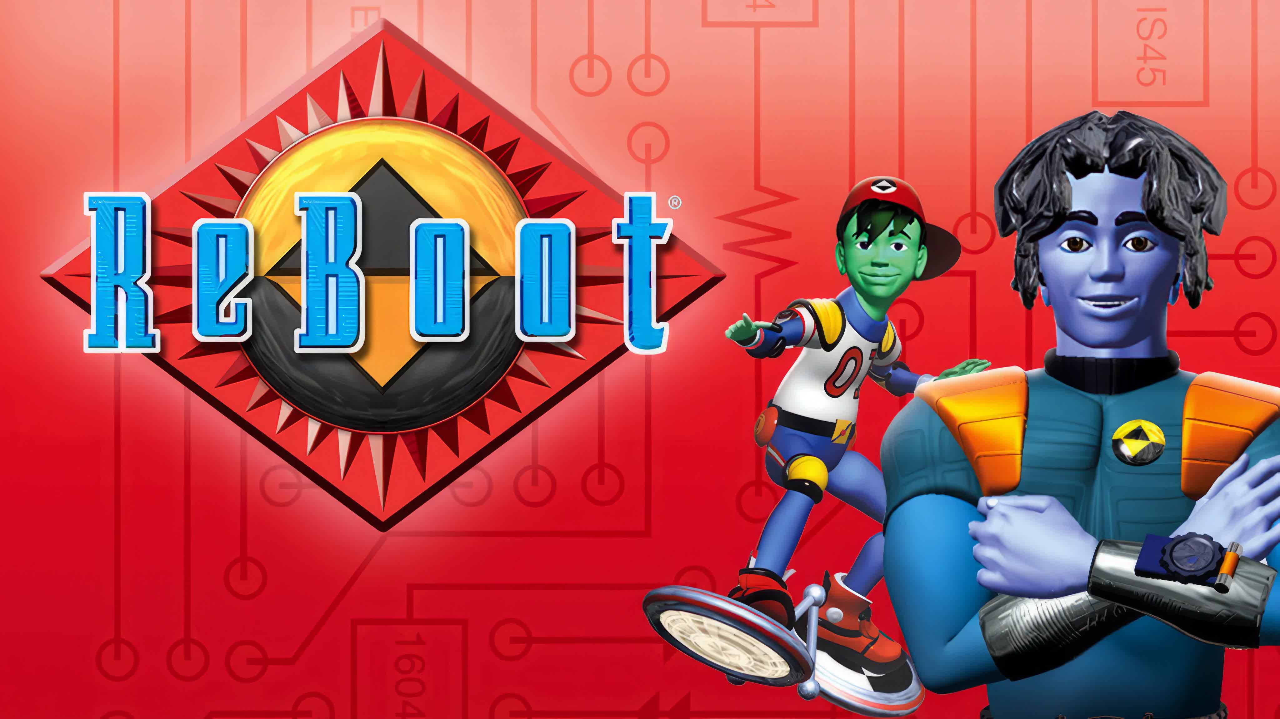 Повторная загрузка (1994) Компьютерные войны ReBoot