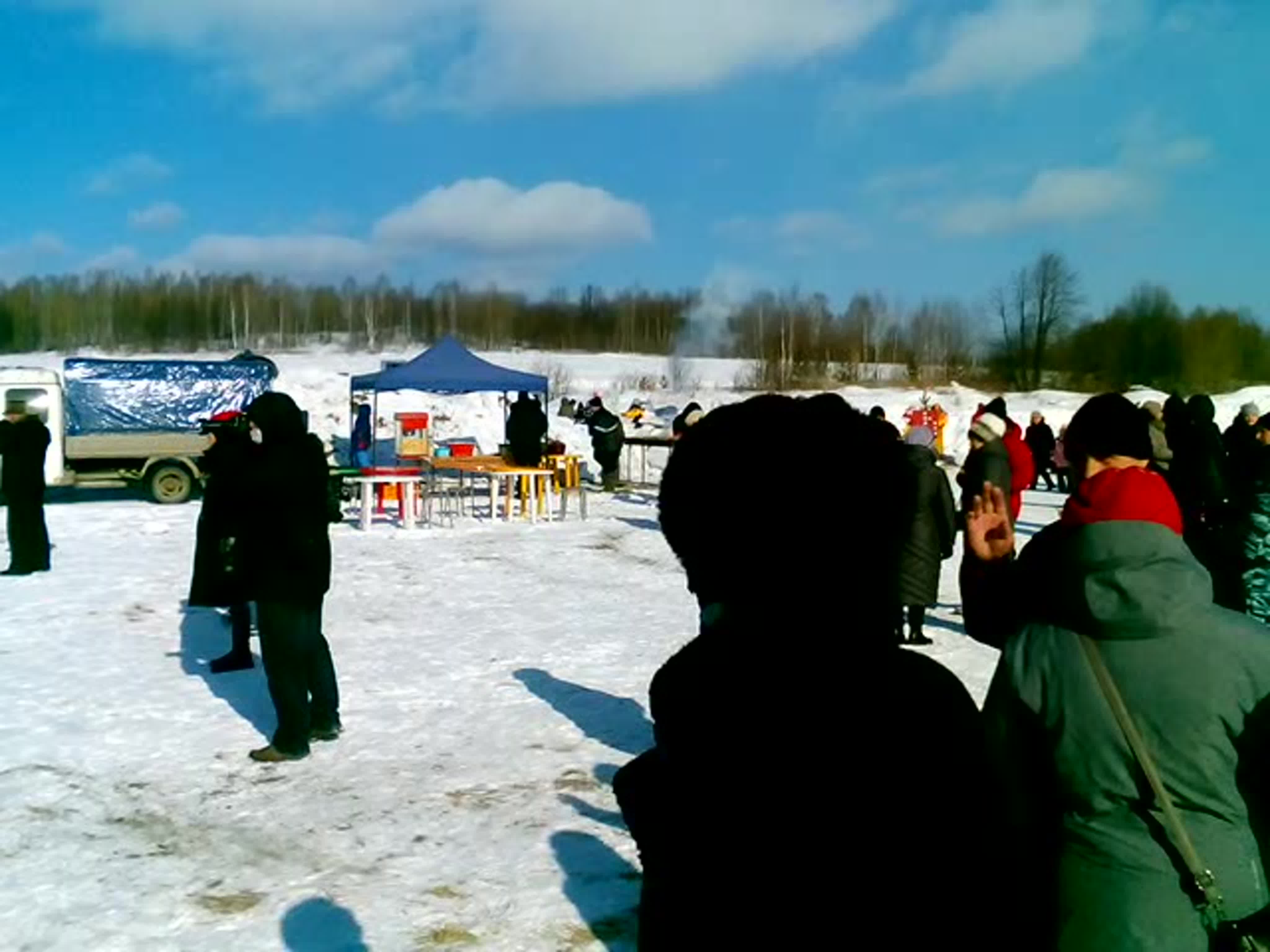 г.Кушва (район аэродром) ,,Проводы русской зимы,, 2021/03/07