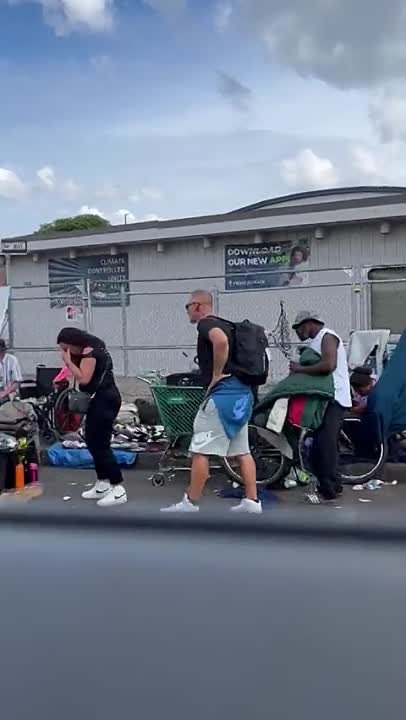 Бездомность в США