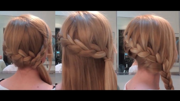 Прически для длинных и средних волос.