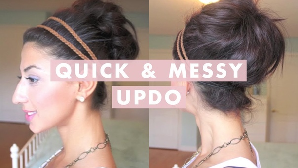 Вечерние прически своими руками