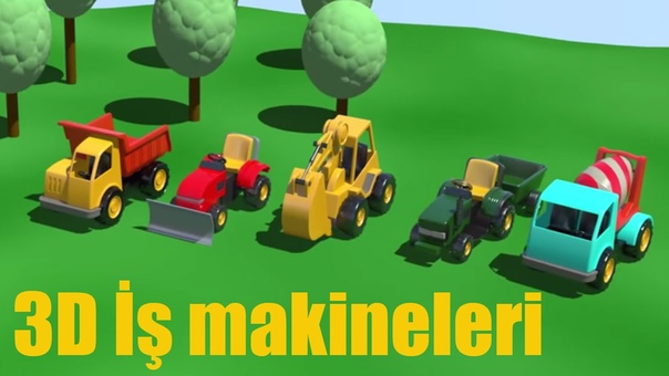 İş makineler ile sayılar öğreniyoruz