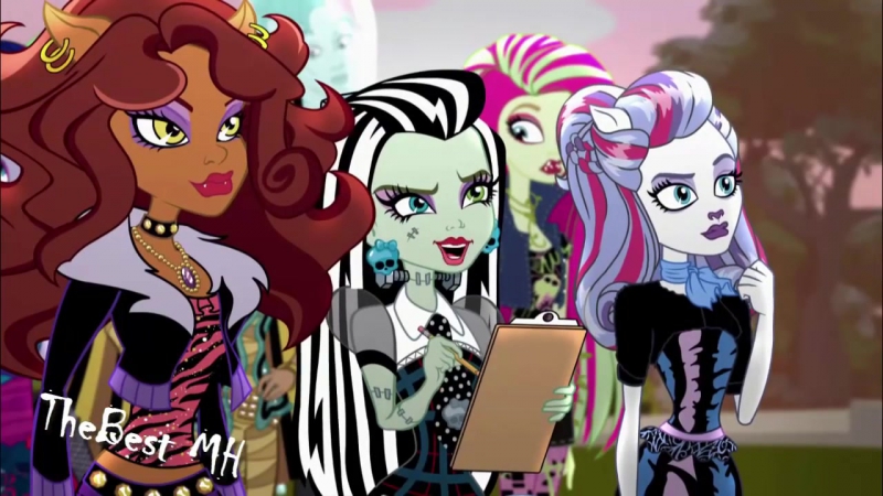 Монстер Хай 1,2,3,4,5 сезон Русская озвучка