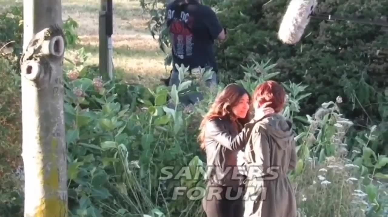 Видео со съёмок 3 сезона «Супергерл»