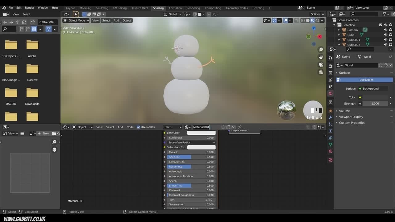 Create a snowman [GrantAbbitt]