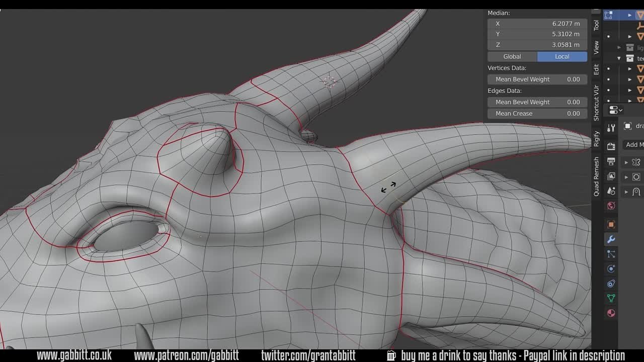 learn retopology [GrantAbbitt]
