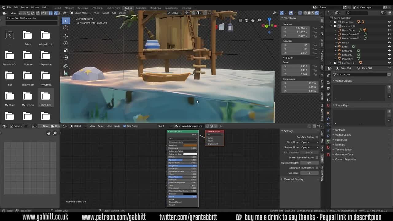 sea shack tutorial [GrantAbbitt]