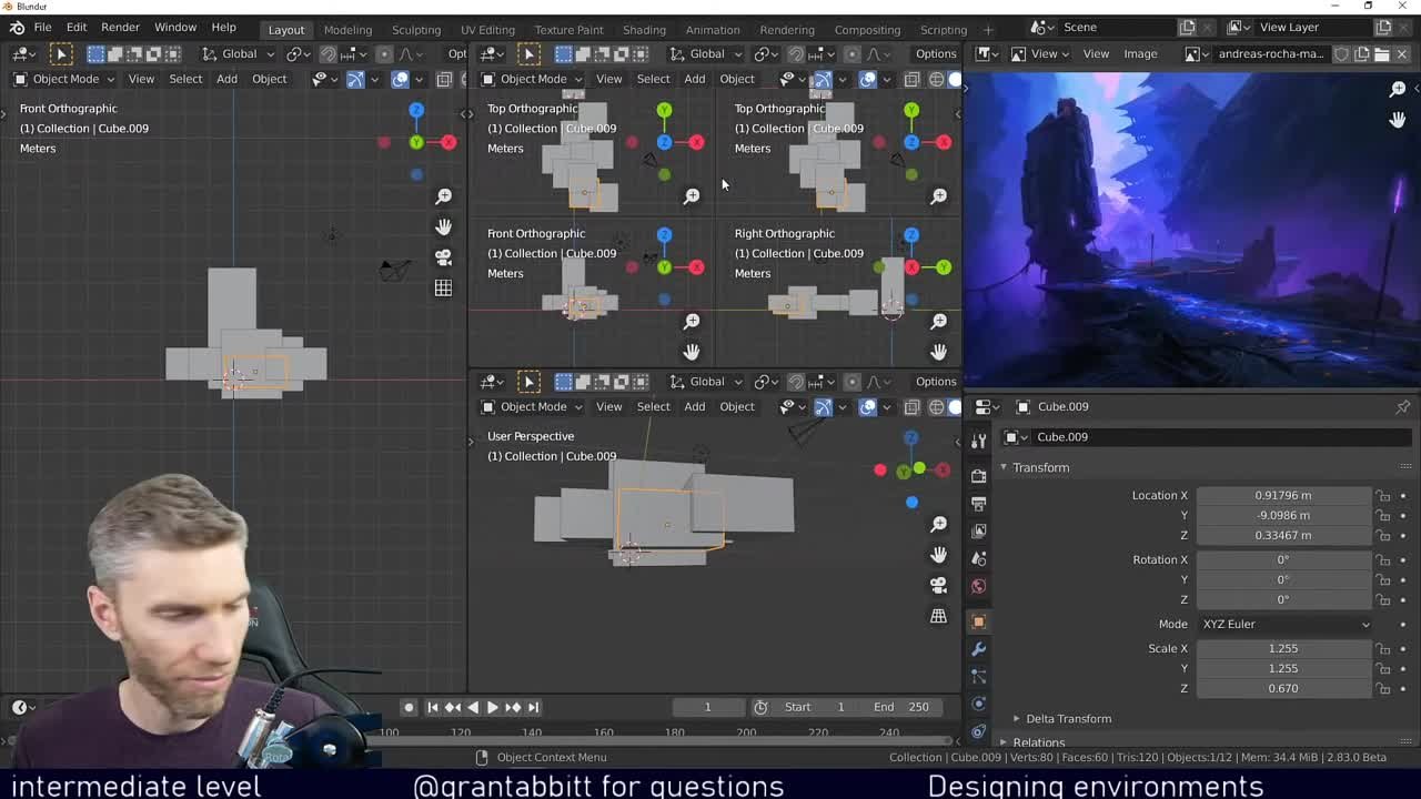 live stream environments [GrantAbbitt]