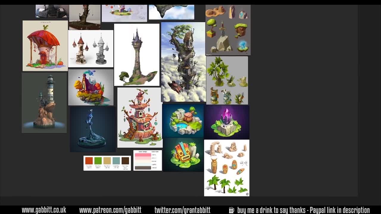 fantasy castle - beginner course [GrantAbbitt]