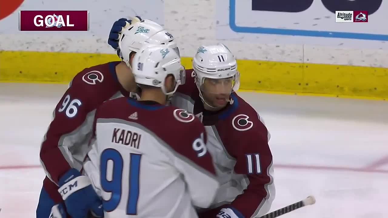 Шайбы хоккеистов "Колорадо" 2021/22 (регулярка)