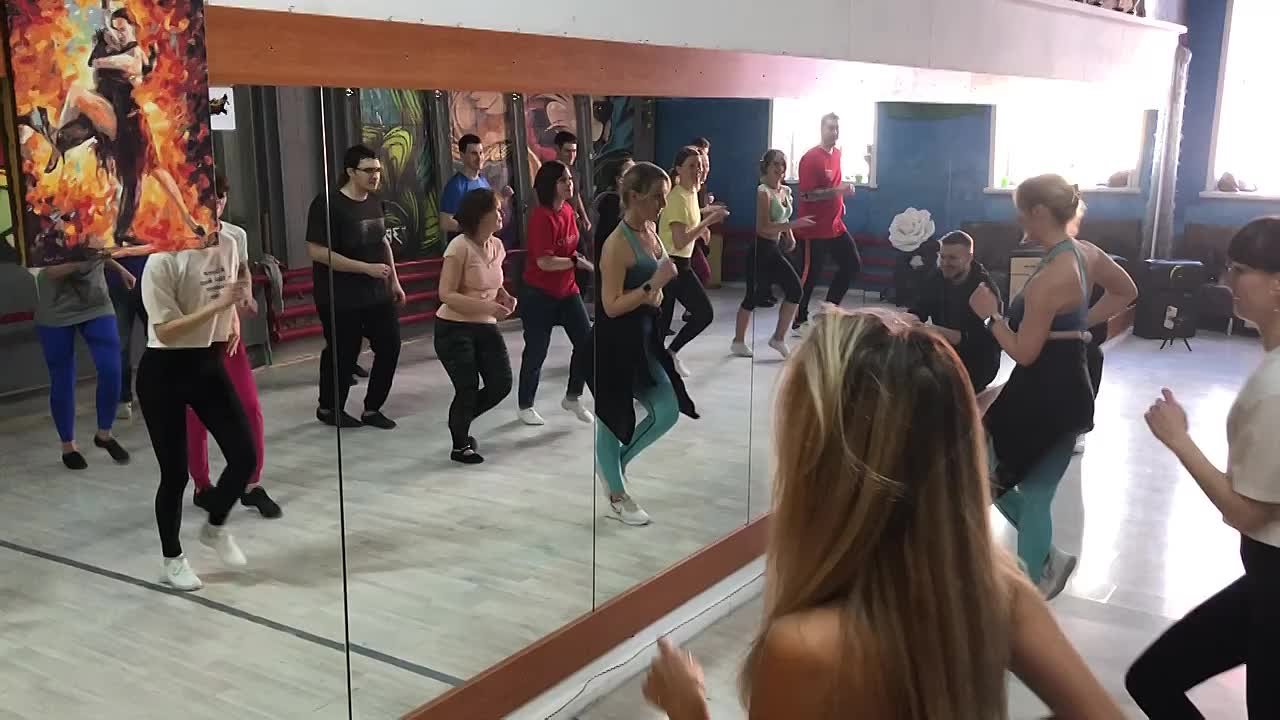 МК Марины и Дениса по Salsa solo 19.03.22