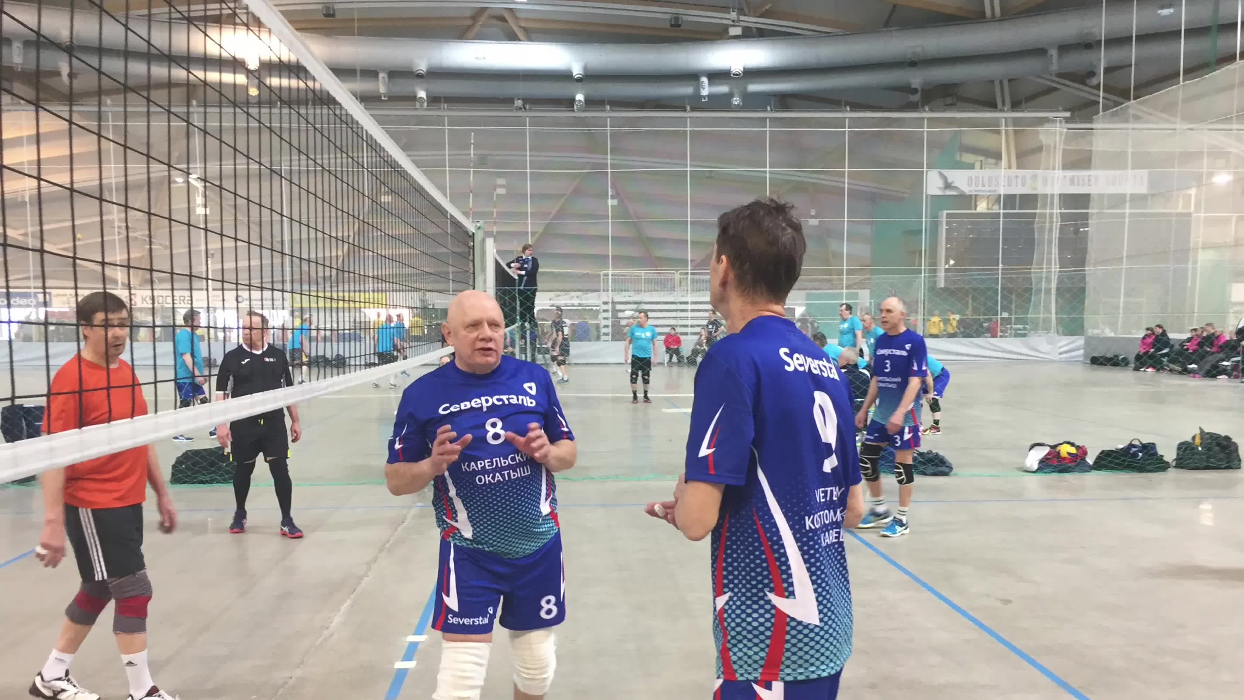 2019 Турнир по волейболу ветераны Финляндия 07 апреля