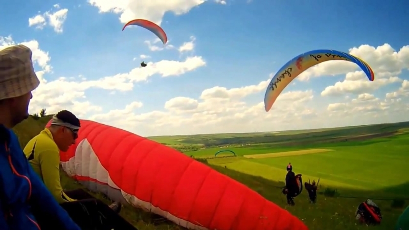 парапланы свои ролики