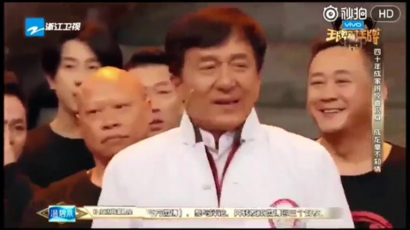 Джеки Чан встретился со старыми каскадерами.