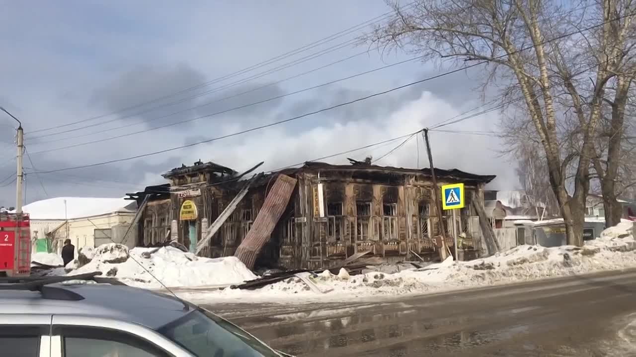 Серия пожаров в Старом городе (19.02.2021)