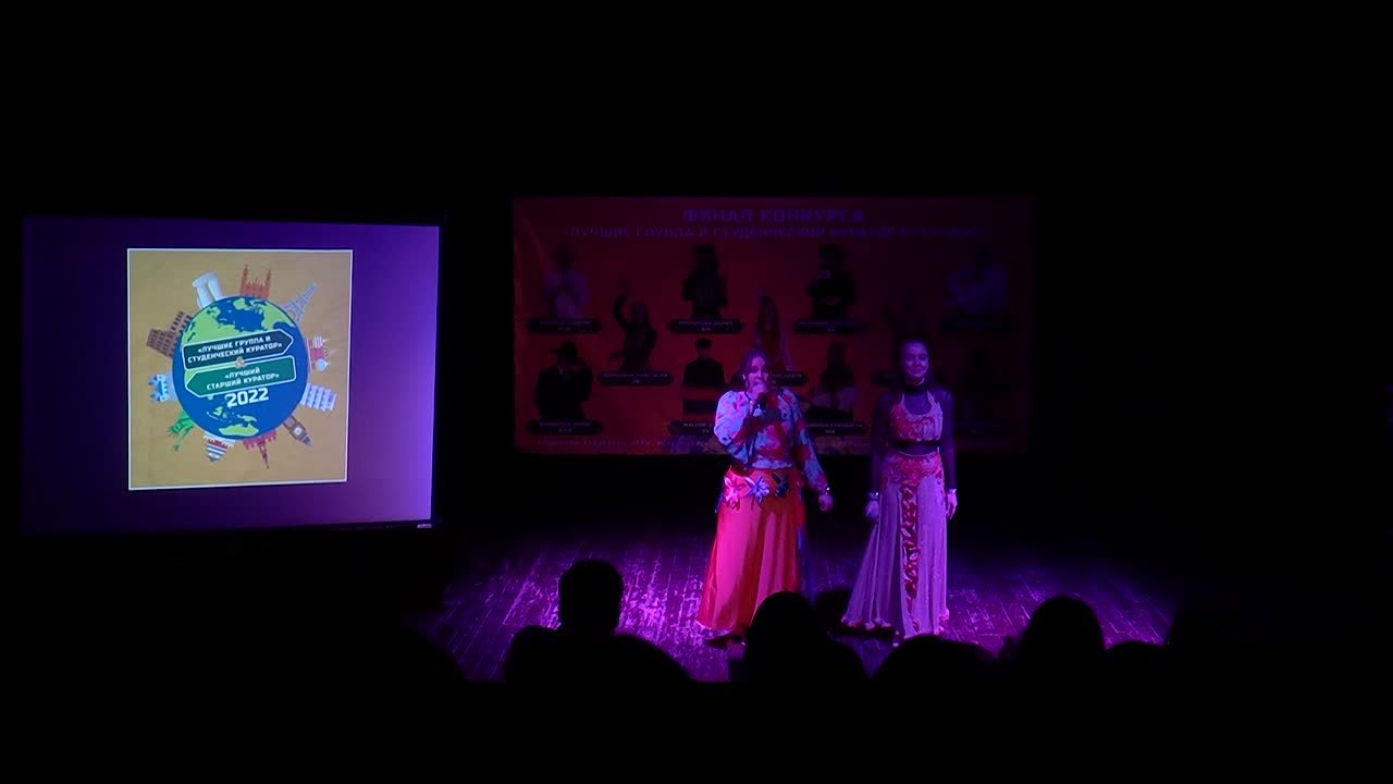 Выступления финалистов конкурса «Лучшие группа и студенческий куратор-2022»