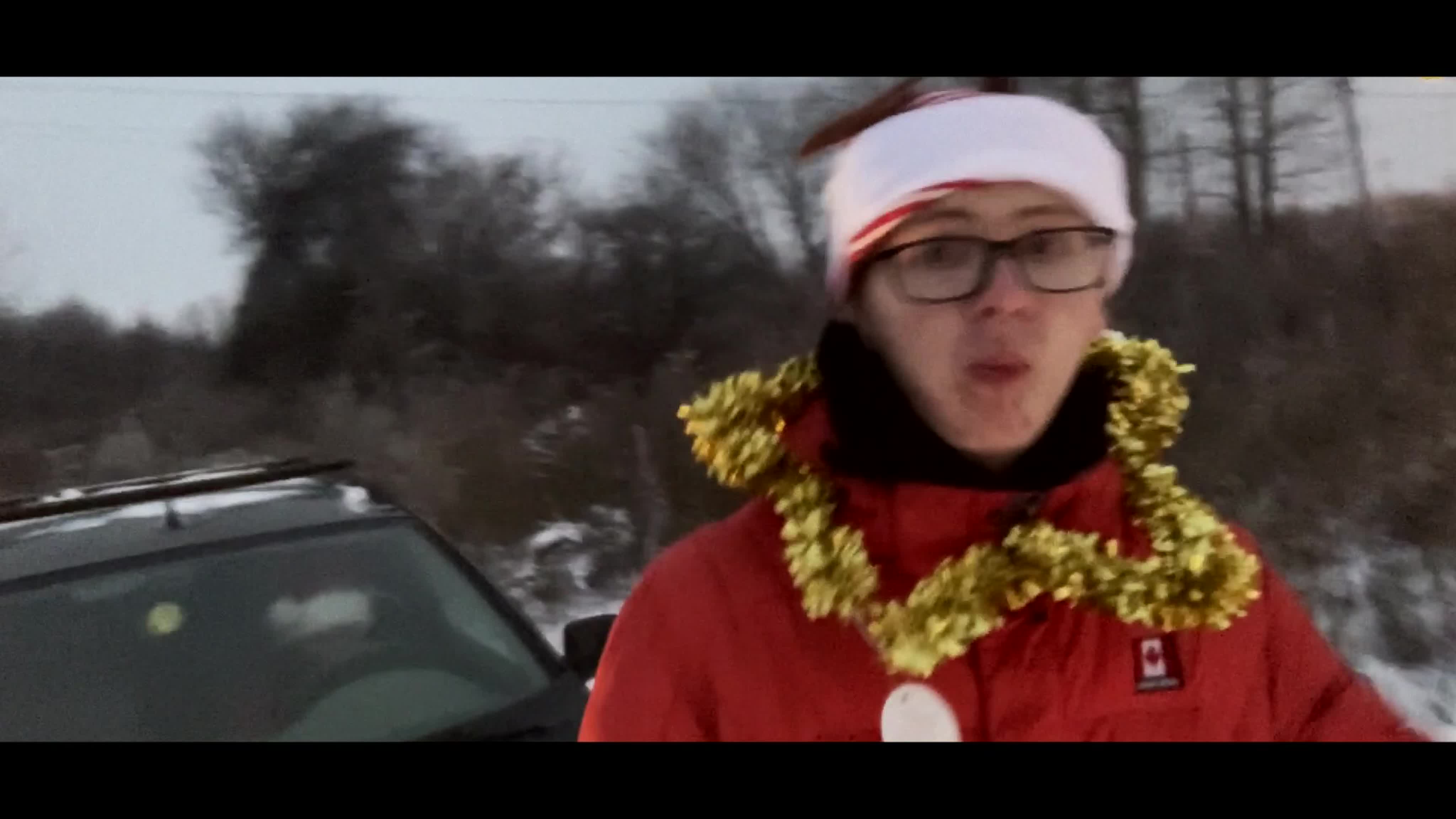 Бонусный этап "Яблоки на снегу"