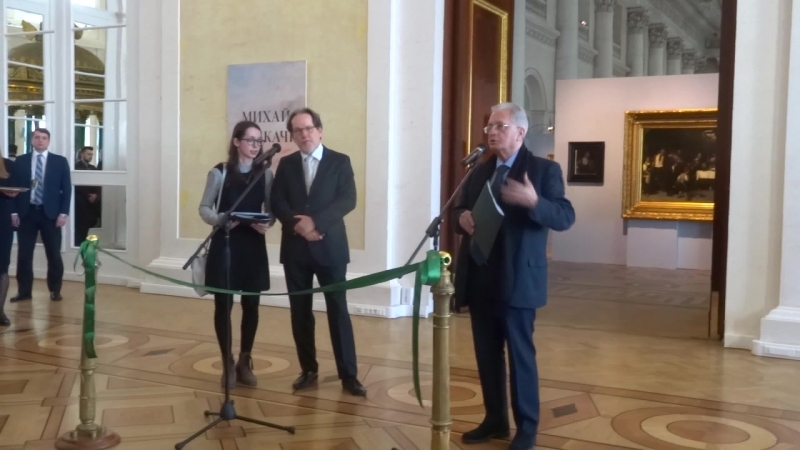 Михай Мункачи в Эрмитаже