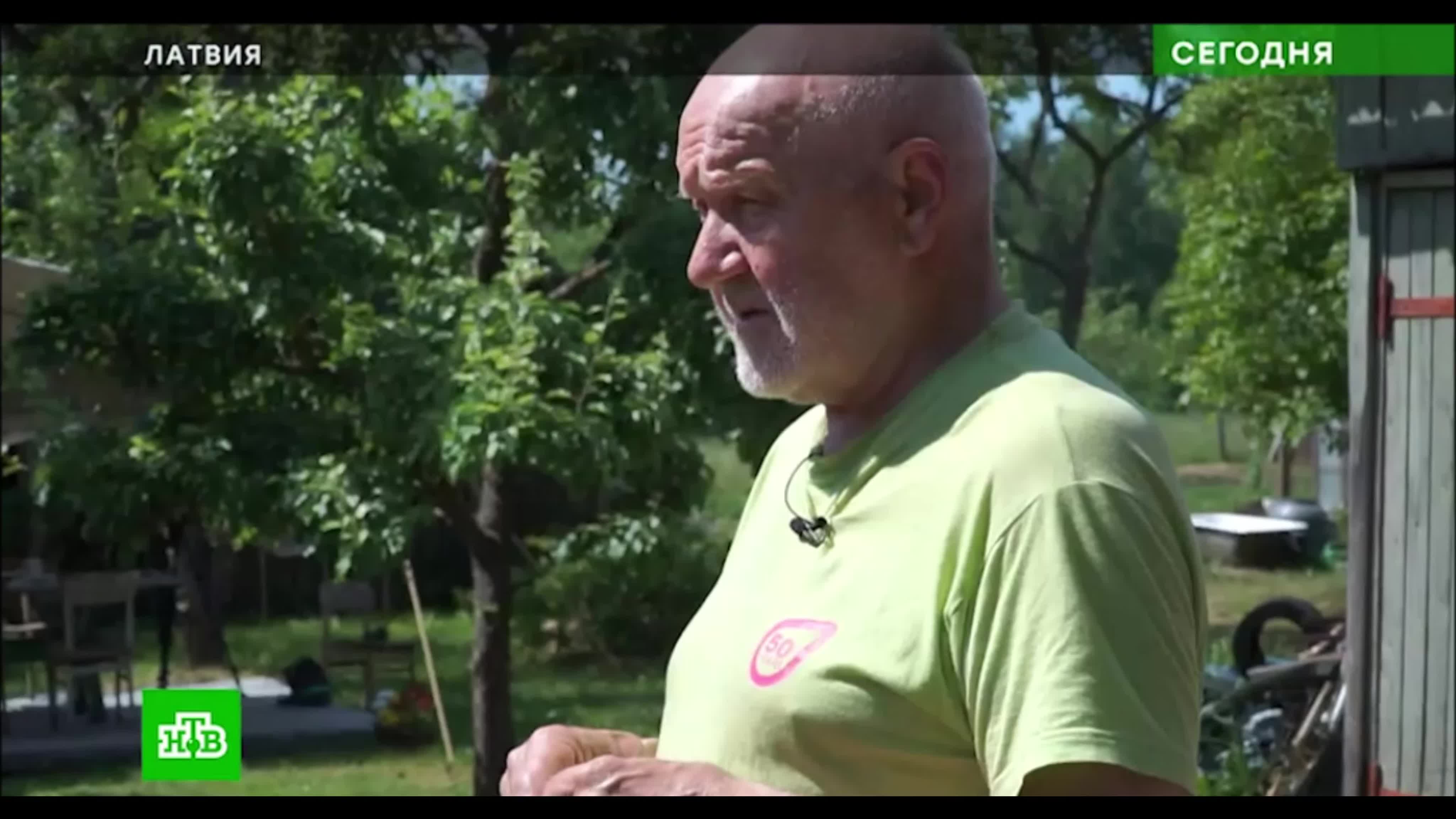 Латвия. 35 км Слока - Талси