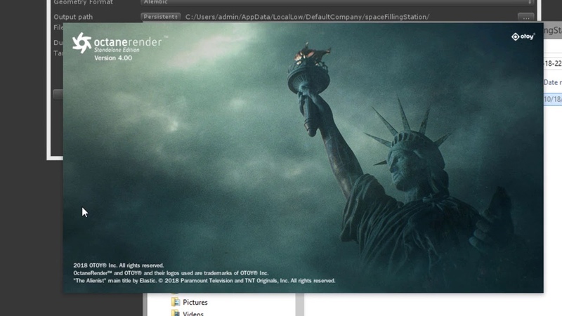 Octane render for Unity