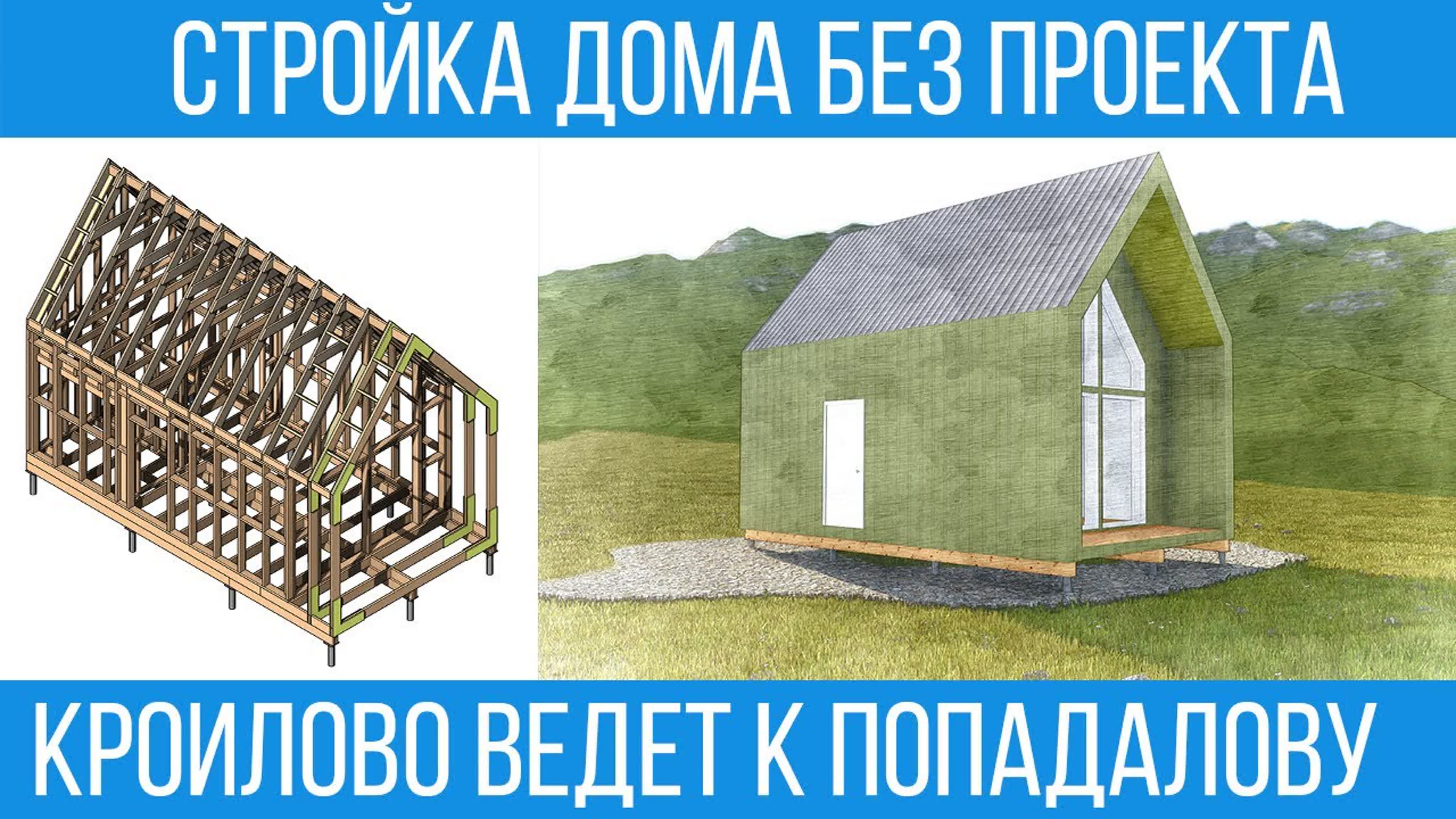 Каркасный дом проекты