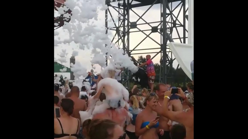 Пенная вечеринка. Пенная Дискотека. Весна, Лето, Осень