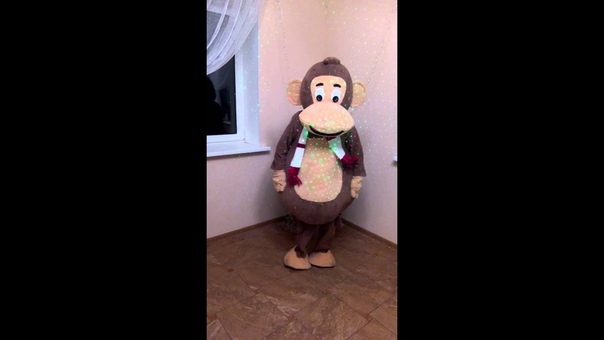 Обезьянка Чуча. Ростовой костюм.