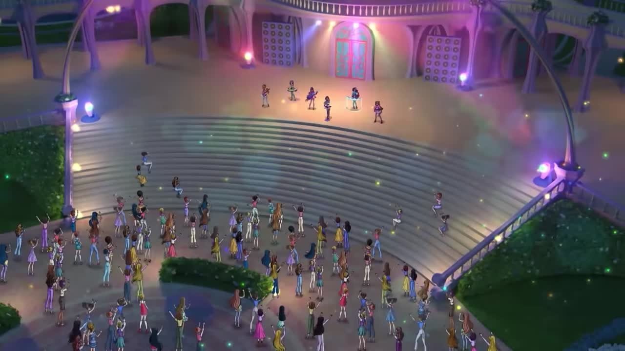 Winx songs karaoke lyrics (Russian)