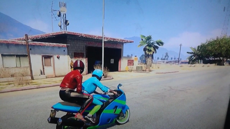 Личное видео из игры GTA V ONLINE