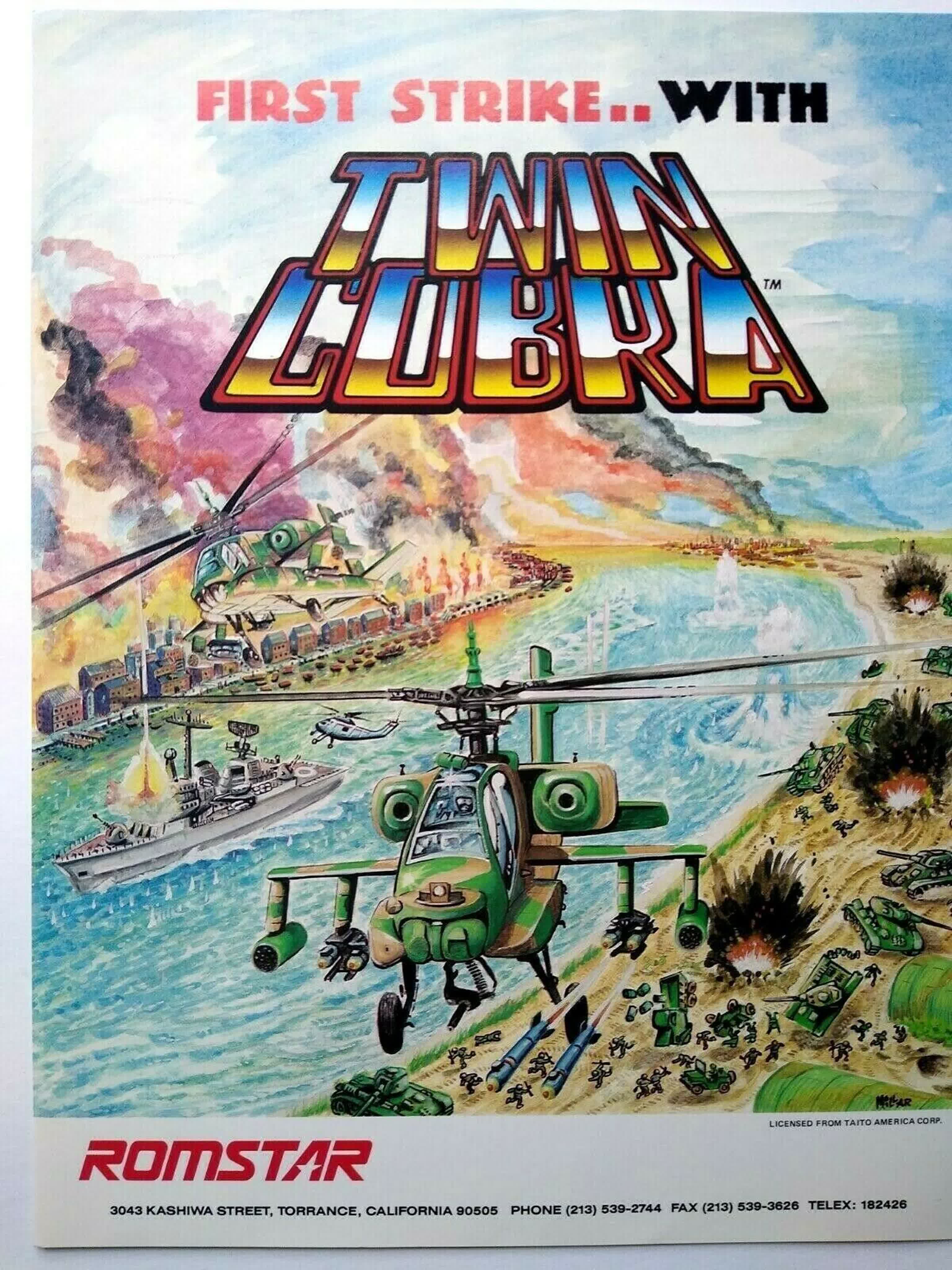 Twin Cobra (1987)